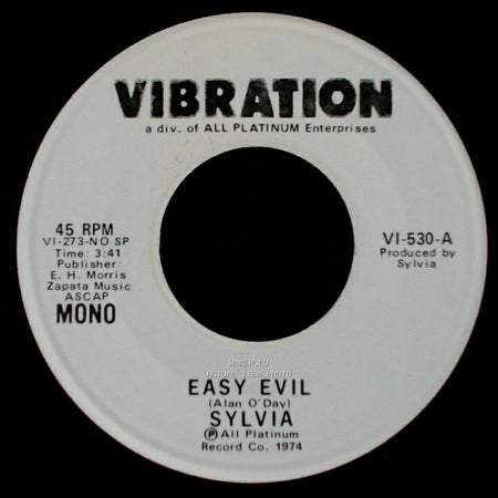 Sylvia - Easy Evil / Easy Evil side A