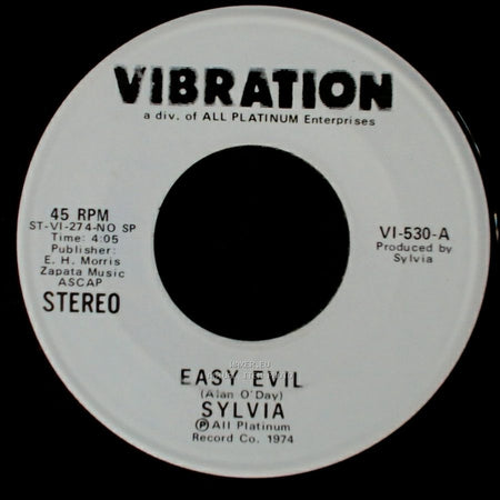 Sylvia - Easy Evil / Easy Evil side B