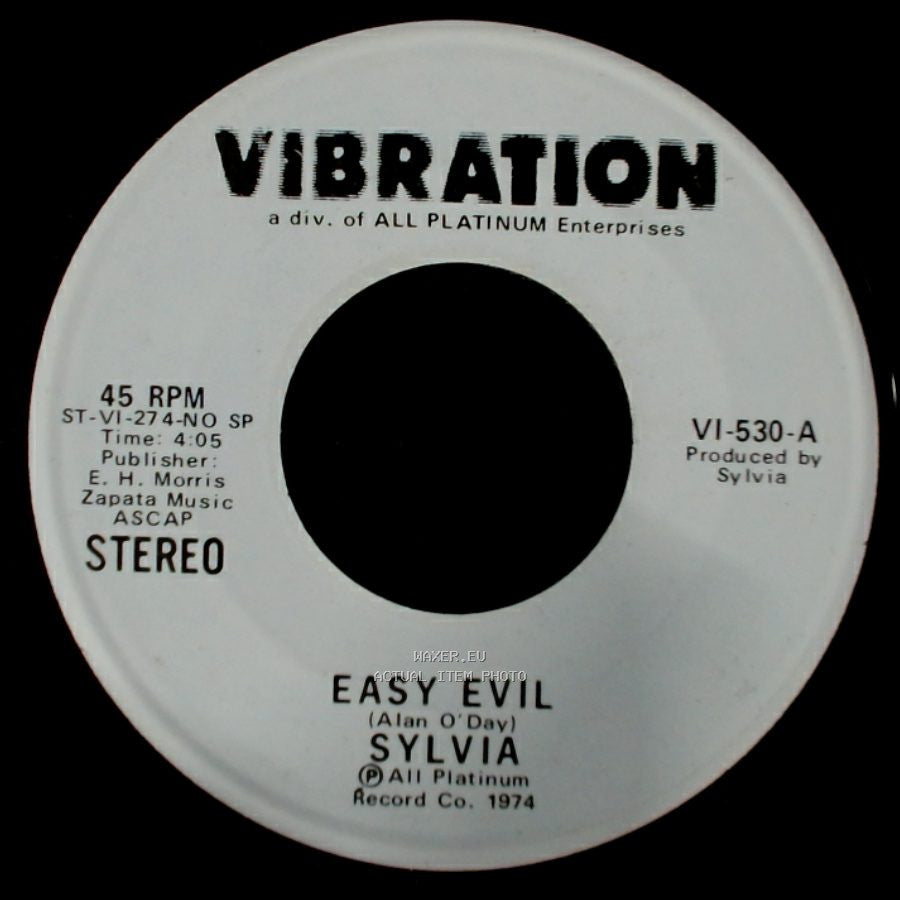 Sylvia - Easy Evil / Easy Evil side A