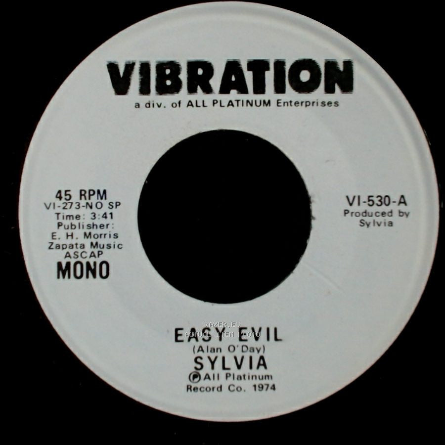 Sylvia - Easy Evil / Easy Evil side A