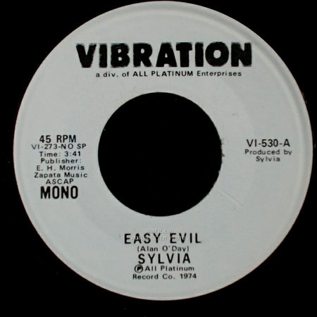 Sylvia - Easy Evil / Easy Evil side A