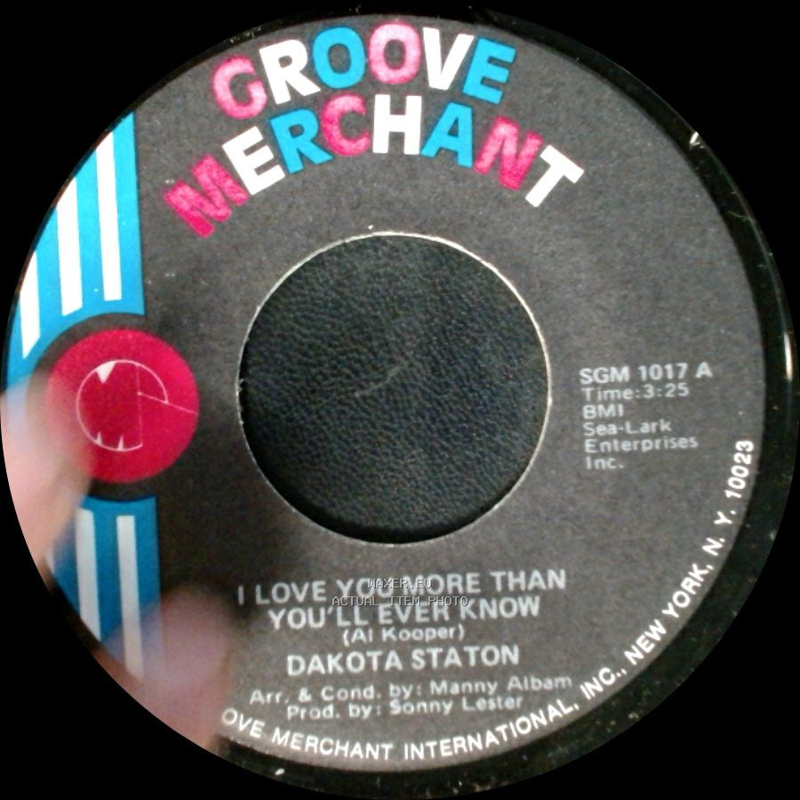 Dakota Staton - (I Want A) Country Man / I Love You More Than You'll Ever Know side B