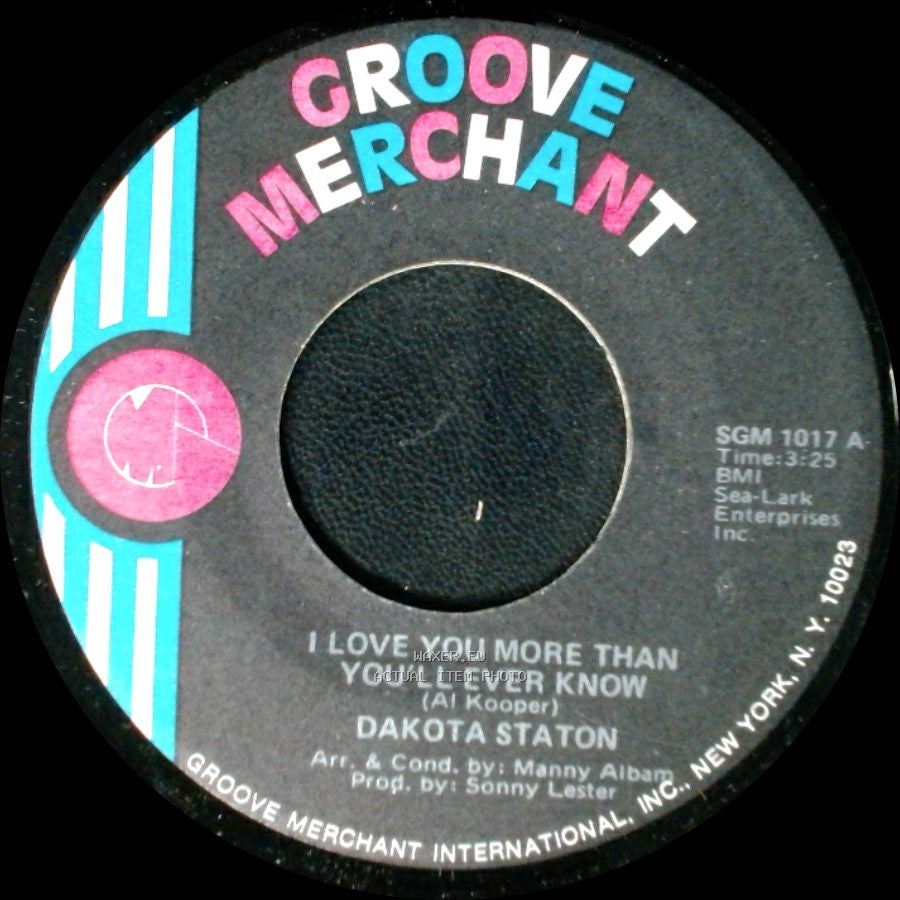 Dakota Staton - (I Want A) Country Man / I Love You More Than You'll Ever Know side B