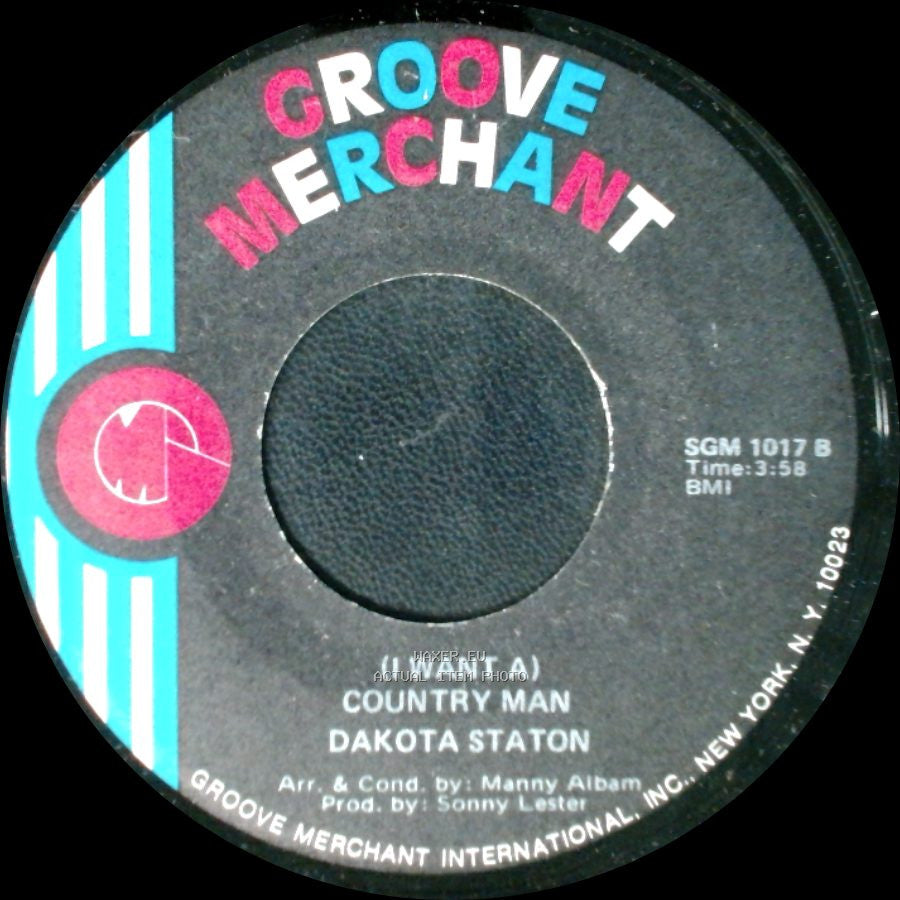 Dakota Staton - (I Want A) Country Man / I Love You More Than You'll Ever Know side B