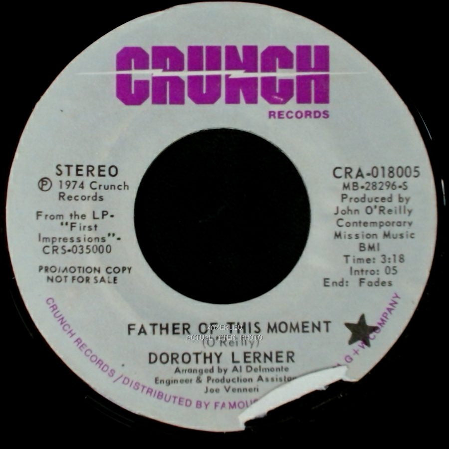 Dorothy Lerner - Father Of This Moment / City Girl side A