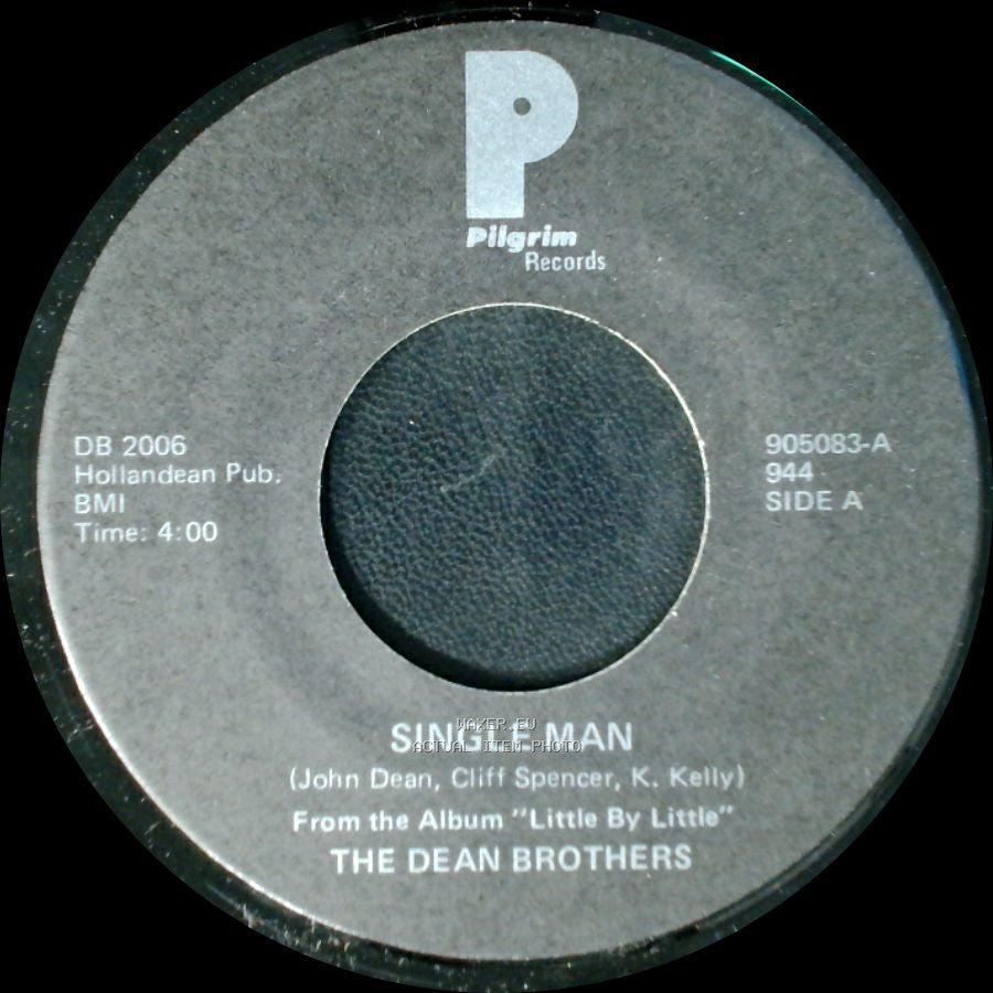 The Dean Brothers - Single Man / Where Would I Be side A