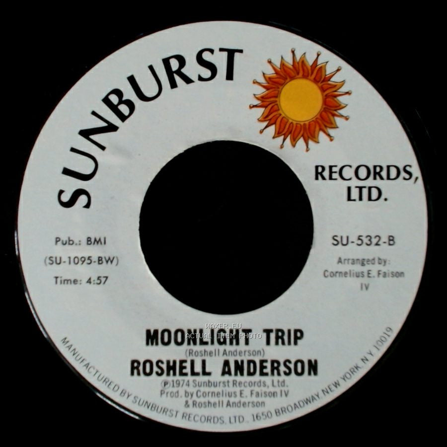 Roshell Anderson - I'm Crackin' Up / Moonlight Trip side B