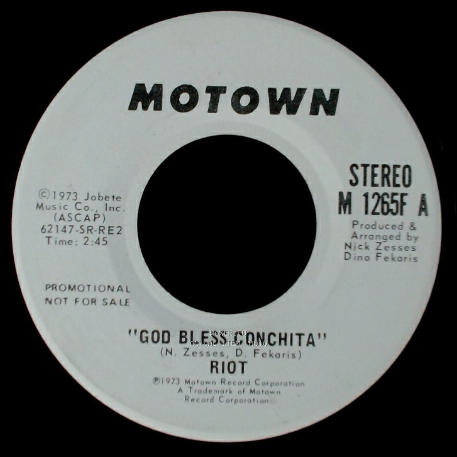 Riot - God Bless Conchita / God Bless Conchita side A