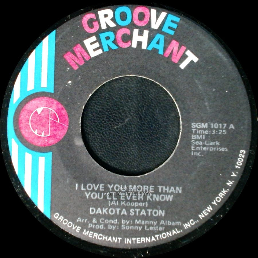 Dakota Staton - (I Want A) Country Man / I Love You More Than You'll Ever Know side A