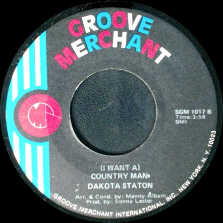 Dakota Staton - (I Want A) Country Man / I Love You More Than You'll Ever Know side B