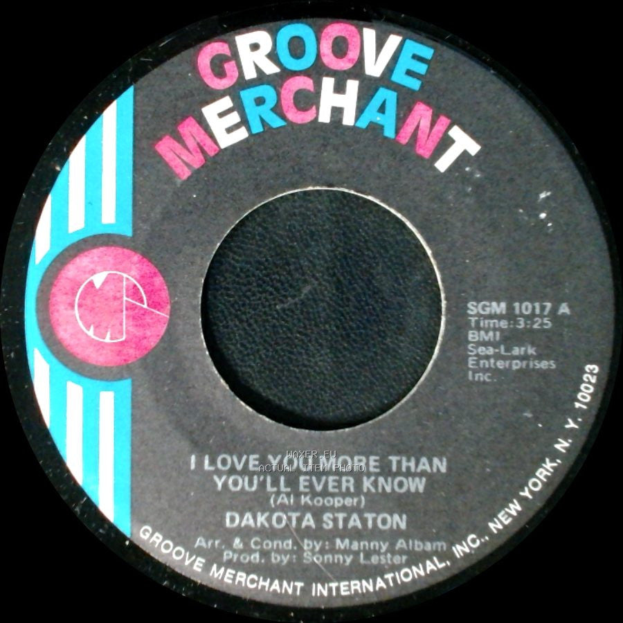 Dakota Staton - (I Want A) Country Man / I Love You More Than You'll Ever Know side A