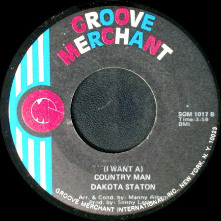 Dakota Staton - (I Want A) Country Man / I Love You More Than You'll Ever Know side B