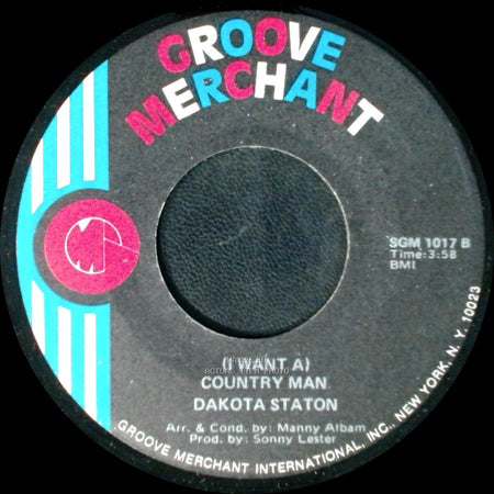 Dakota Staton - (I Want A) Country Man / I Love You More Than You'll Ever Know side B