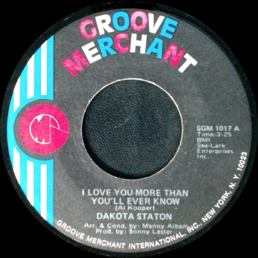 Dakota Staton - (I Want A) Country Man / I Love You More Than You'll Ever Know side A