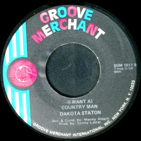 Dakota Staton - (I Want A) Country Man / I Love You More Than You'll Ever Know side B