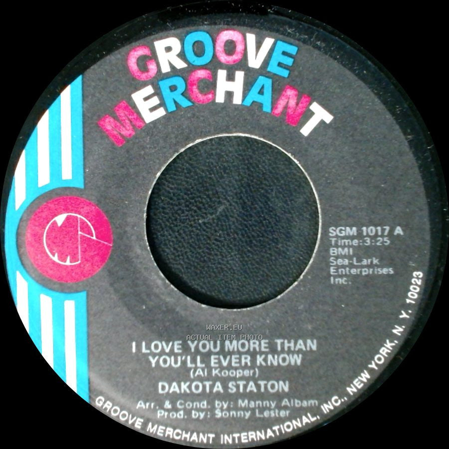 Dakota Staton - (I Want A) Country Man / I Love You More Than You'll Ever Know side A