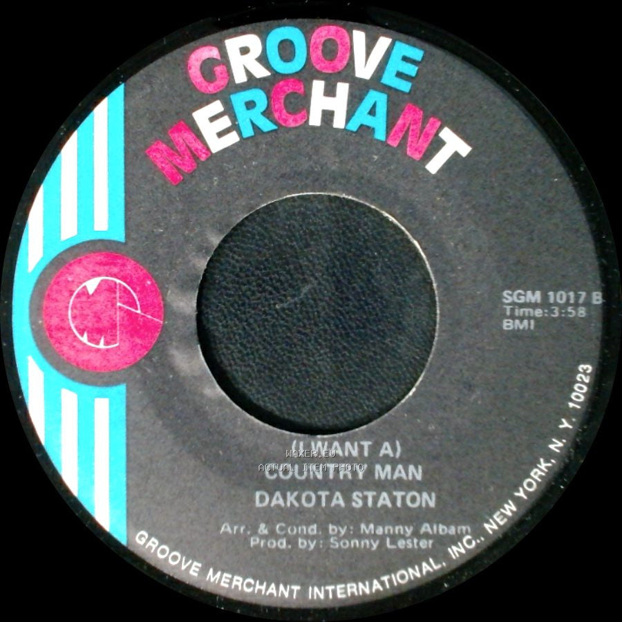 Dakota Staton - (I Want A) Country Man / I Love You More Than You'll Ever Know side B