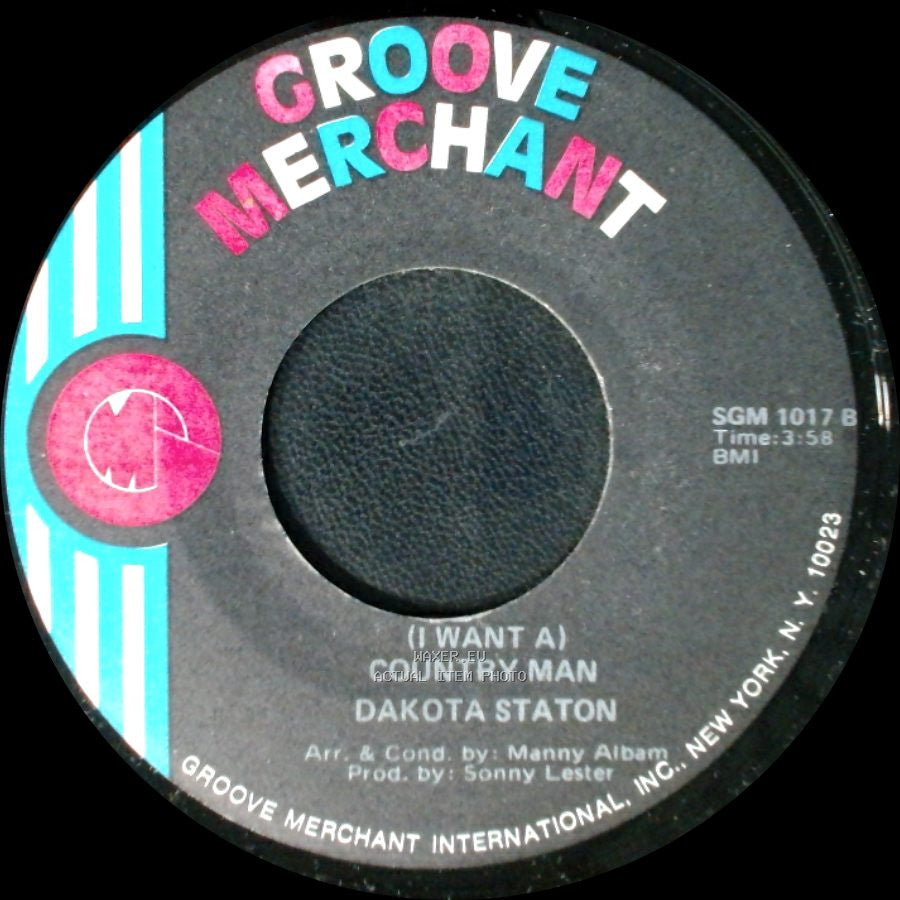 Dakota Staton - (I Want A) Country Man / I Love You More Than You'll Ever Know side A