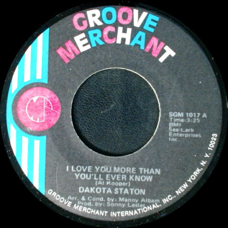 Dakota Staton - (I Want A) Country Man / I Love You More Than You'll Ever Know side A