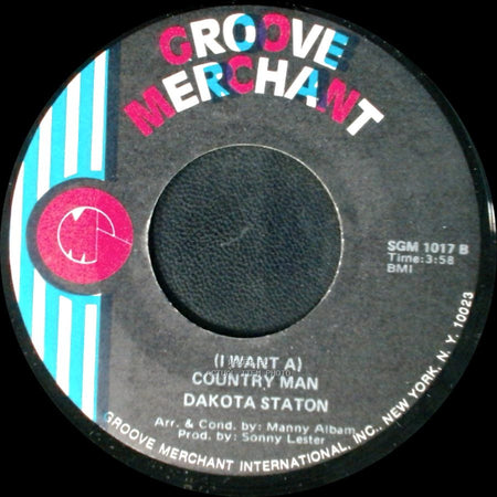 Dakota Staton - (I Want A) Country Man / I Love You More Than You'll Ever Know side B