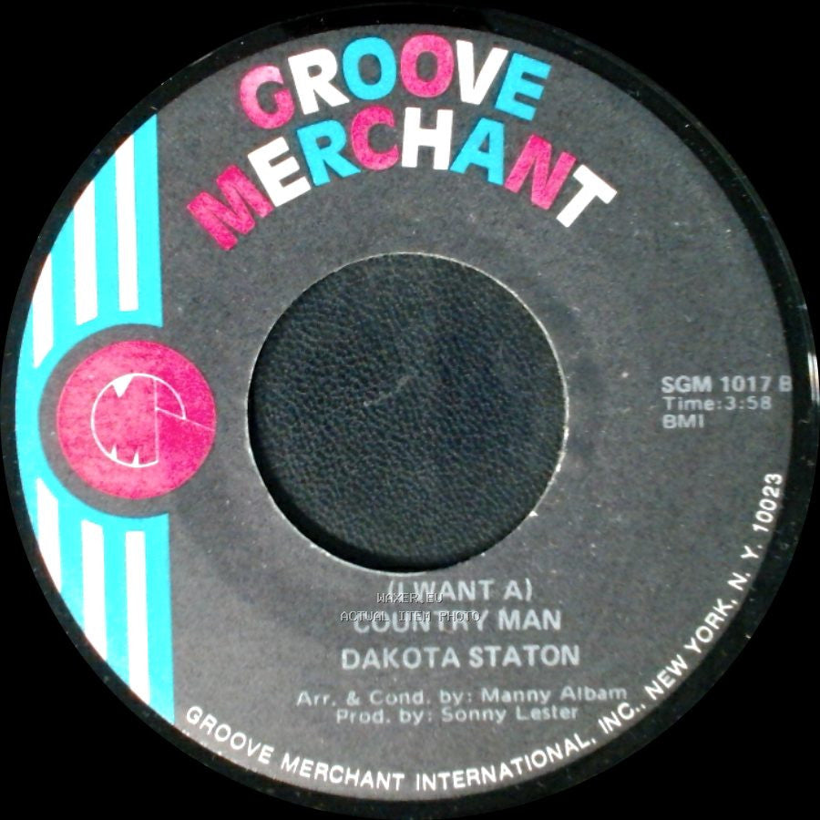 Dakota Staton - (I Want A) Country Man / I Love You More Than You'll Ever Know side A