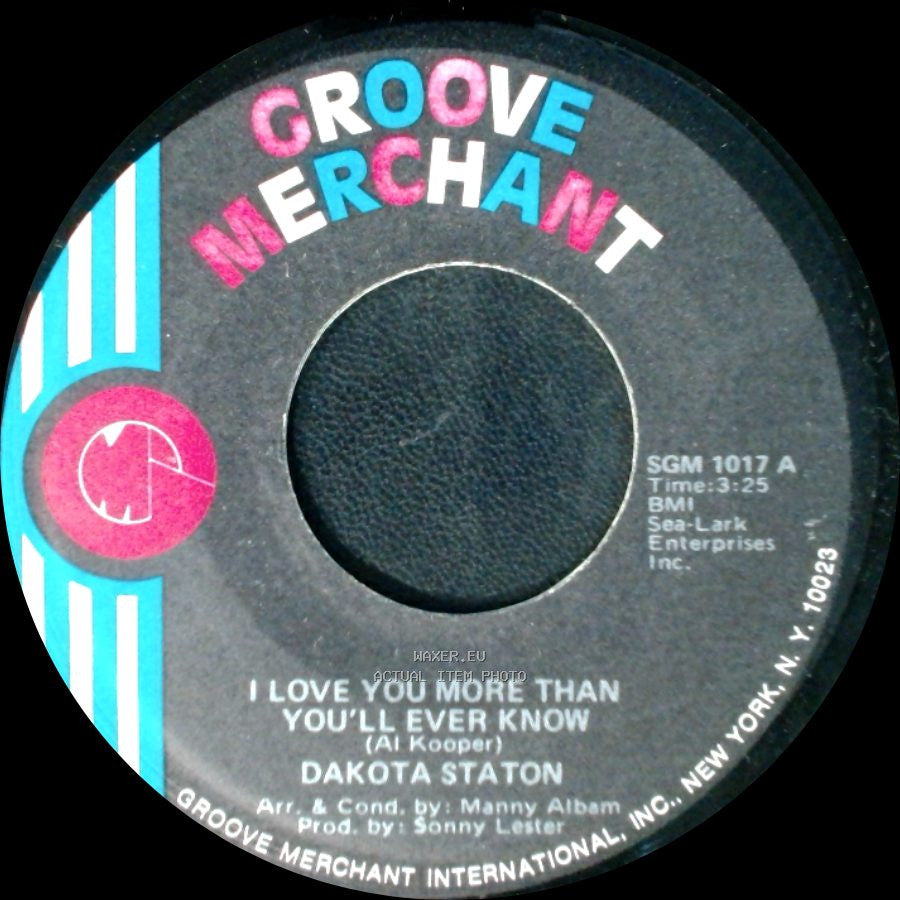 Dakota Staton - (I Want A) Country Man / I Love You More Than You'll Ever Know side B