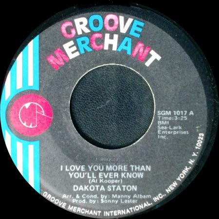 Dakota Staton - (I Want A) Country Man / I Love You More Than You'll Ever Know side B