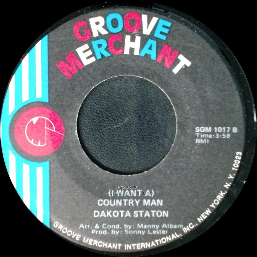 Dakota Staton - (I Want A) Country Man / I Love You More Than You'll Ever Know side A