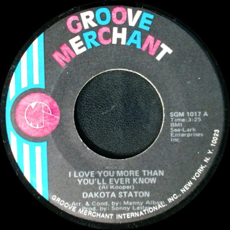 Dakota Staton - (I Want A) Country Man / I Love You More Than You'll Ever Know side B