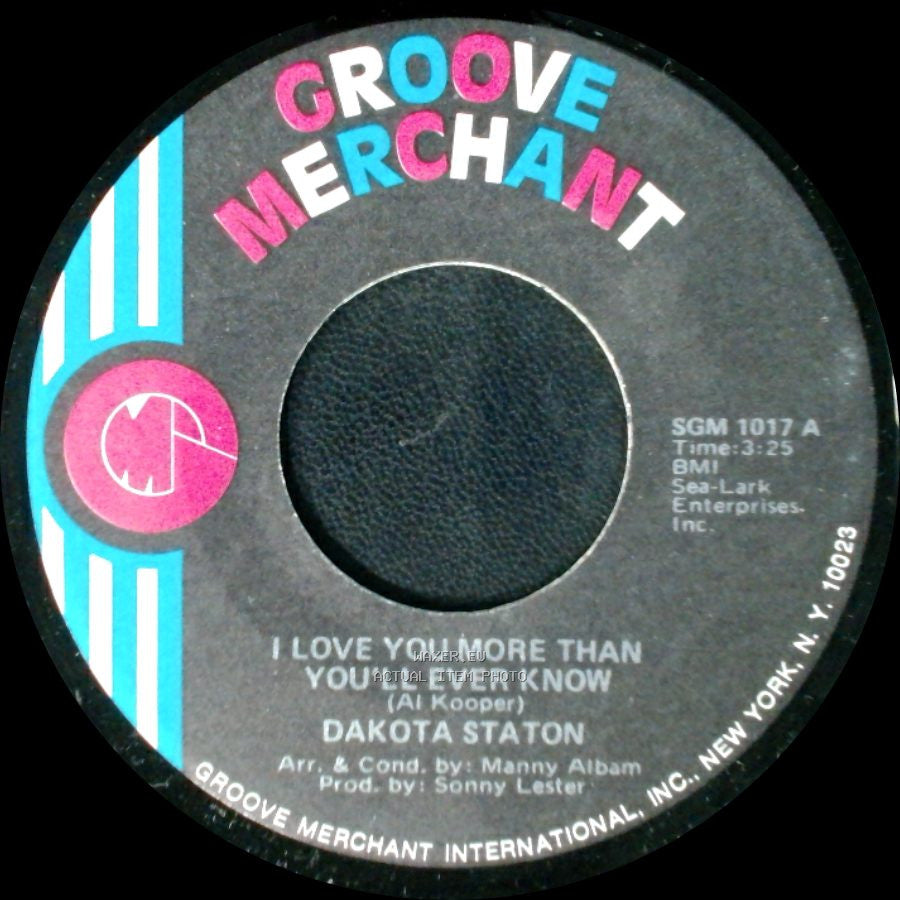 Dakota Staton - (I Want A) Country Man / I Love You More Than You'll Ever Know side A