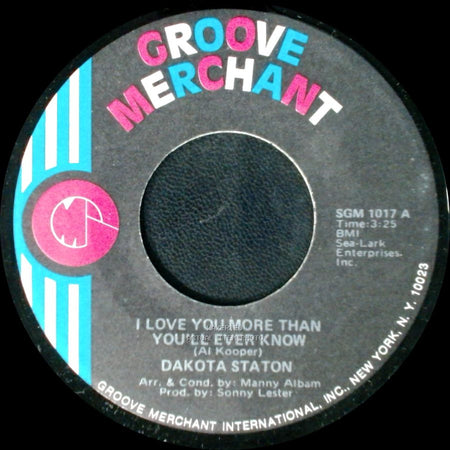 Dakota Staton - (I Want A) Country Man / I Love You More Than You'll Ever Know side A