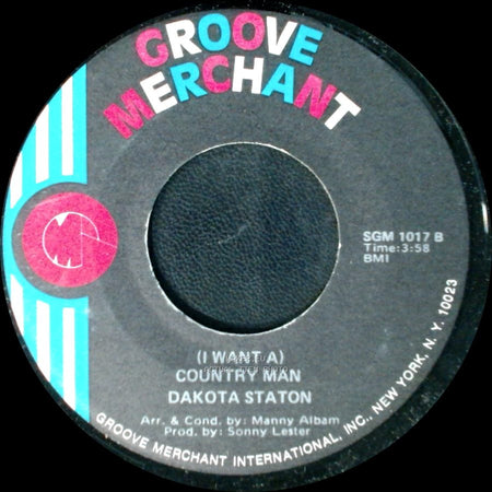 Dakota Staton - (I Want A) Country Man / I Love You More Than You'll Ever Know side B