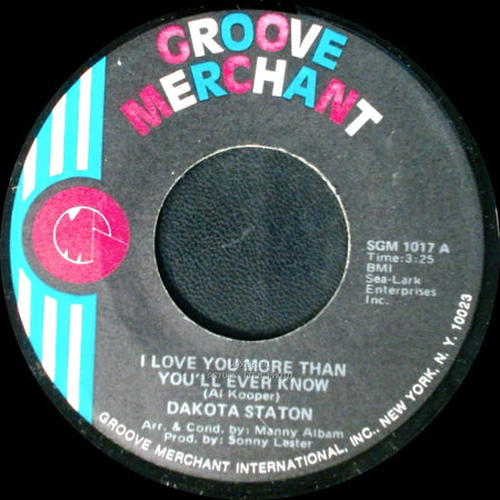 Dakota Staton - (I Want A) Country Man / I Love You More Than You'll Ever Know side A