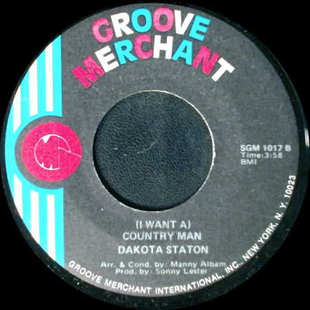 Dakota Staton - (I Want A) Country Man / I Love You More Than You'll Ever Know side B