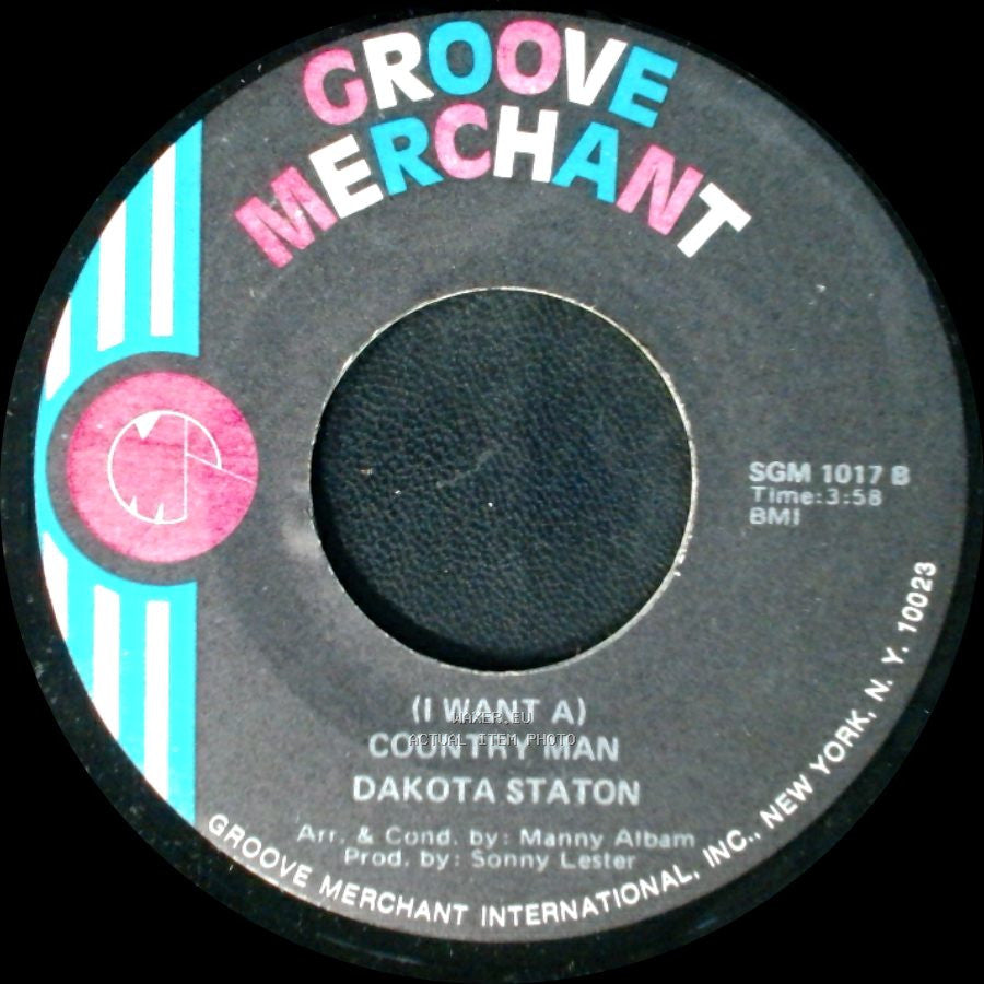Dakota Staton - (I Want A) Country Man / I Love You More Than You'll Ever Know side A