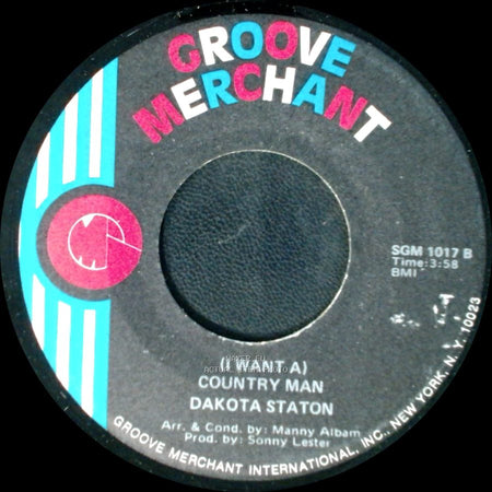 Dakota Staton - (I Want A) Country Man / I Love You More Than You'll Ever Know side B