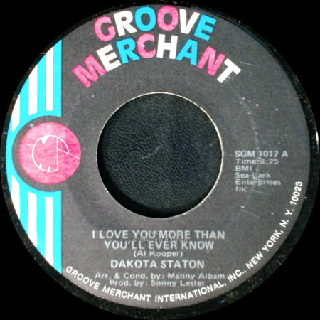 Dakota Staton - (I Want A) Country Man / I Love You More Than You'll Ever Know side A