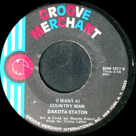 Dakota Staton - (I Want A) Country Man / I Love You More Than You'll Ever Know side B