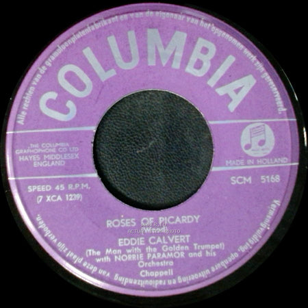 Eddie Calvert - Cherry Pink And Apple Blossom White / Roses Of Picardy side B