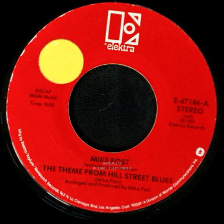 Mike Post / Mike Post Featuring Larry Carlton - Aaron's Tune / The Theme From Hill Street Blues side B