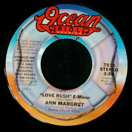 Ann Margret - Love Rush / For You side A