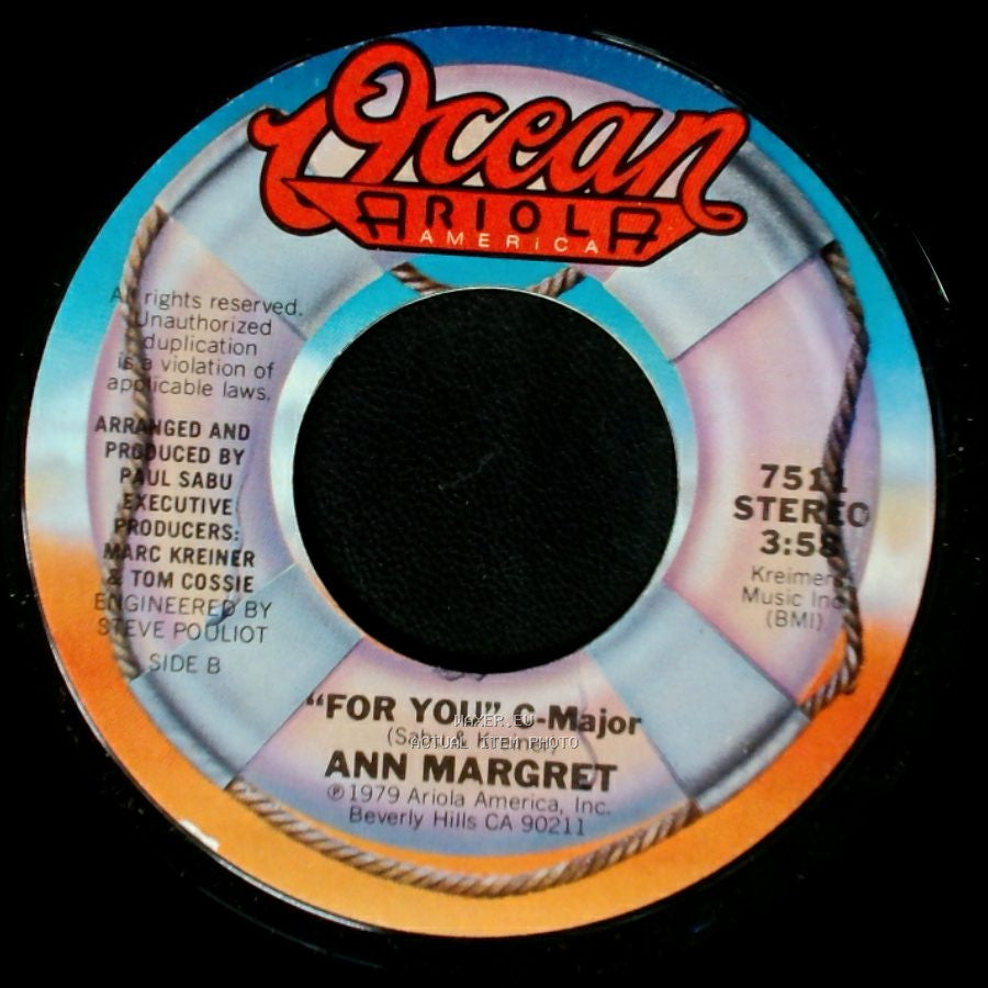 Ann Margret - Love Rush / For You side B