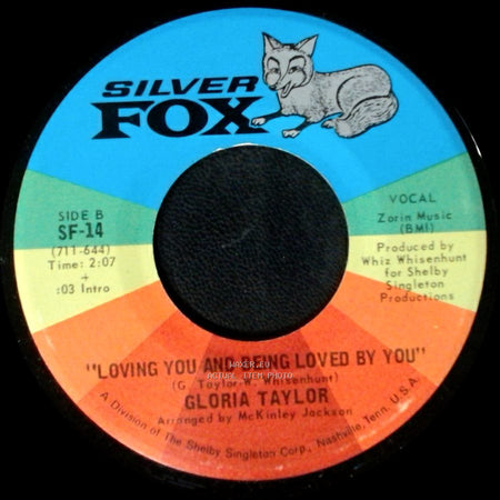 Gloria Taylor - You Got To Pay The Price / Loving You And Being Loved By You side B