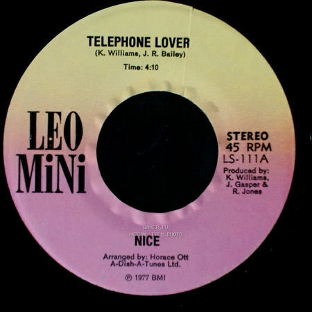 Nice - Telephone Lover / Think About It Baby side A