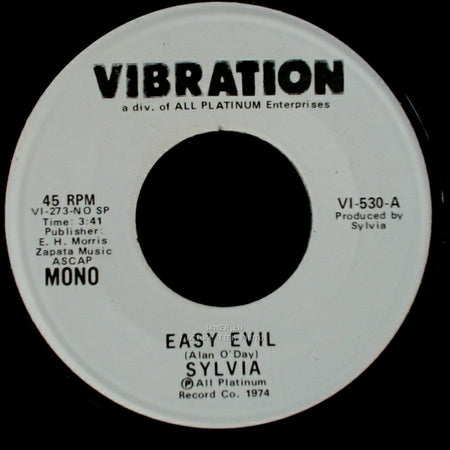 Sylvia - Easy Evil / Easy Evil side A