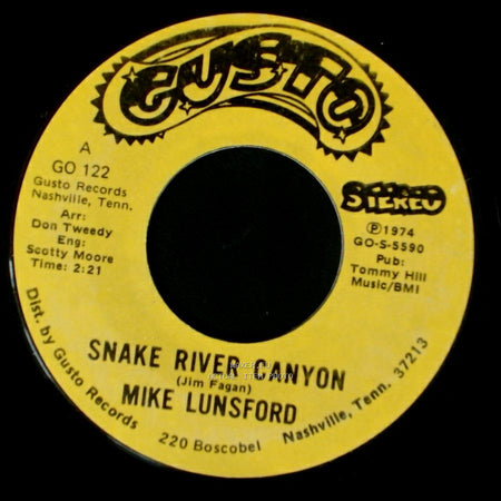 Mike Lunsford - Snake River Canyon / San Francisco Morning side A