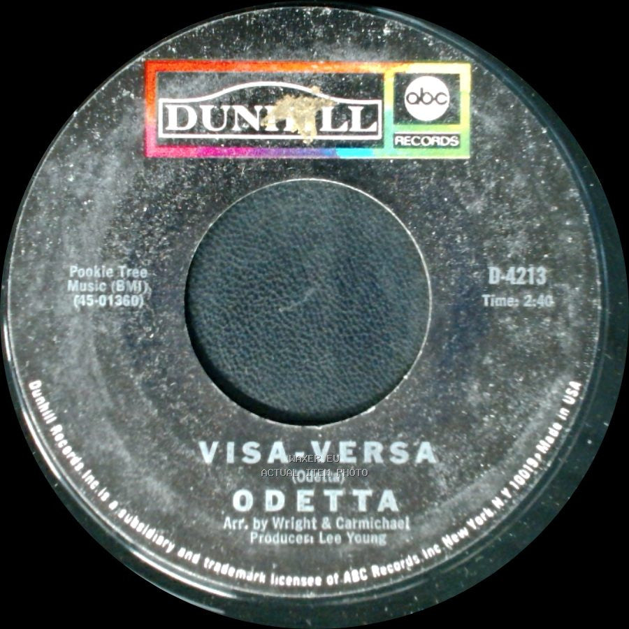 Odetta - Visa-Versa / Ballad Of Easy Rider side A
