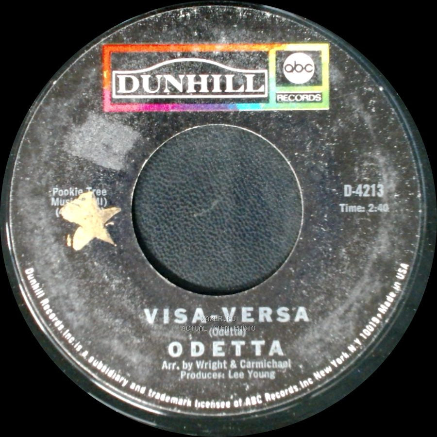 Odetta - Visa-Versa / Ballad Of Easy Rider side B