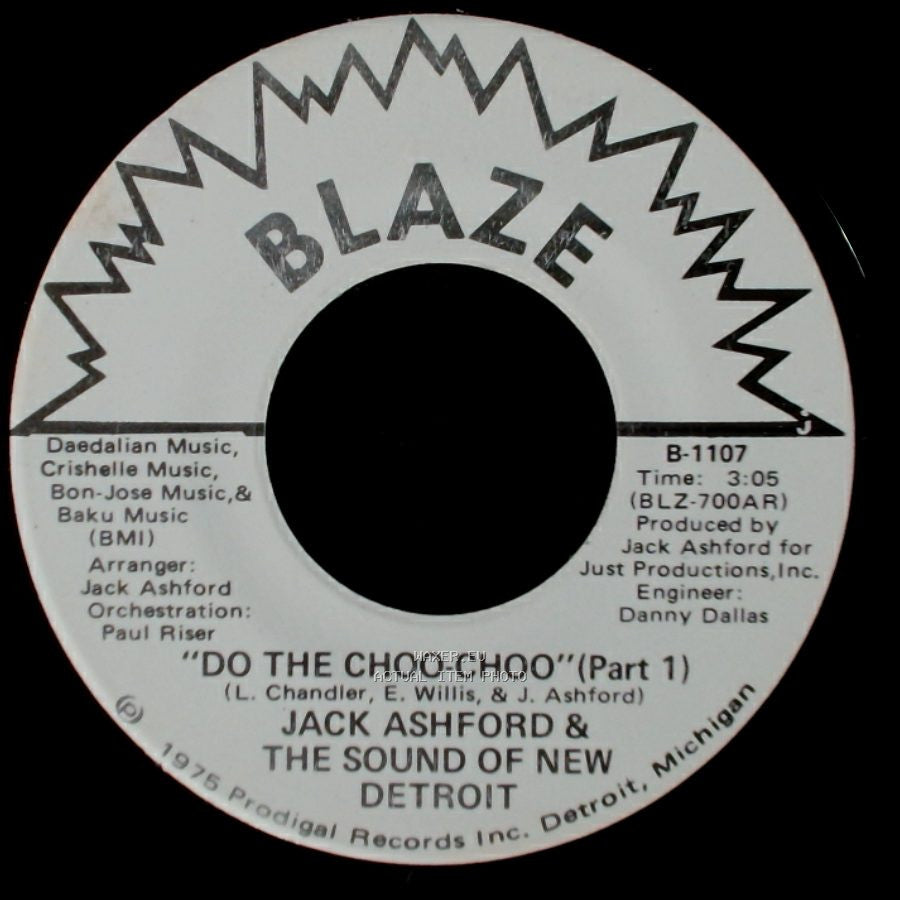 Jack Ashford & The Sound Of New Detroit - Do The Choo-Choo (Part 1) / Do The Choo-Choo (Part 1) side B