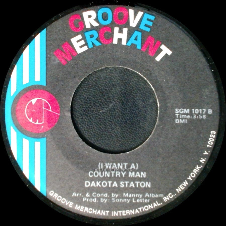 Dakota Staton - (I Want A) Country Man / I Love You More Than You'll Ever Know side B
